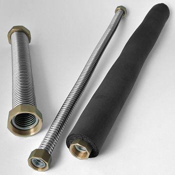 KWS-Industrietechnik konfektioniertes Wellrohr auch mit Isolierung